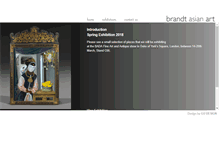 Tablet Screenshot of brandtasianart.com